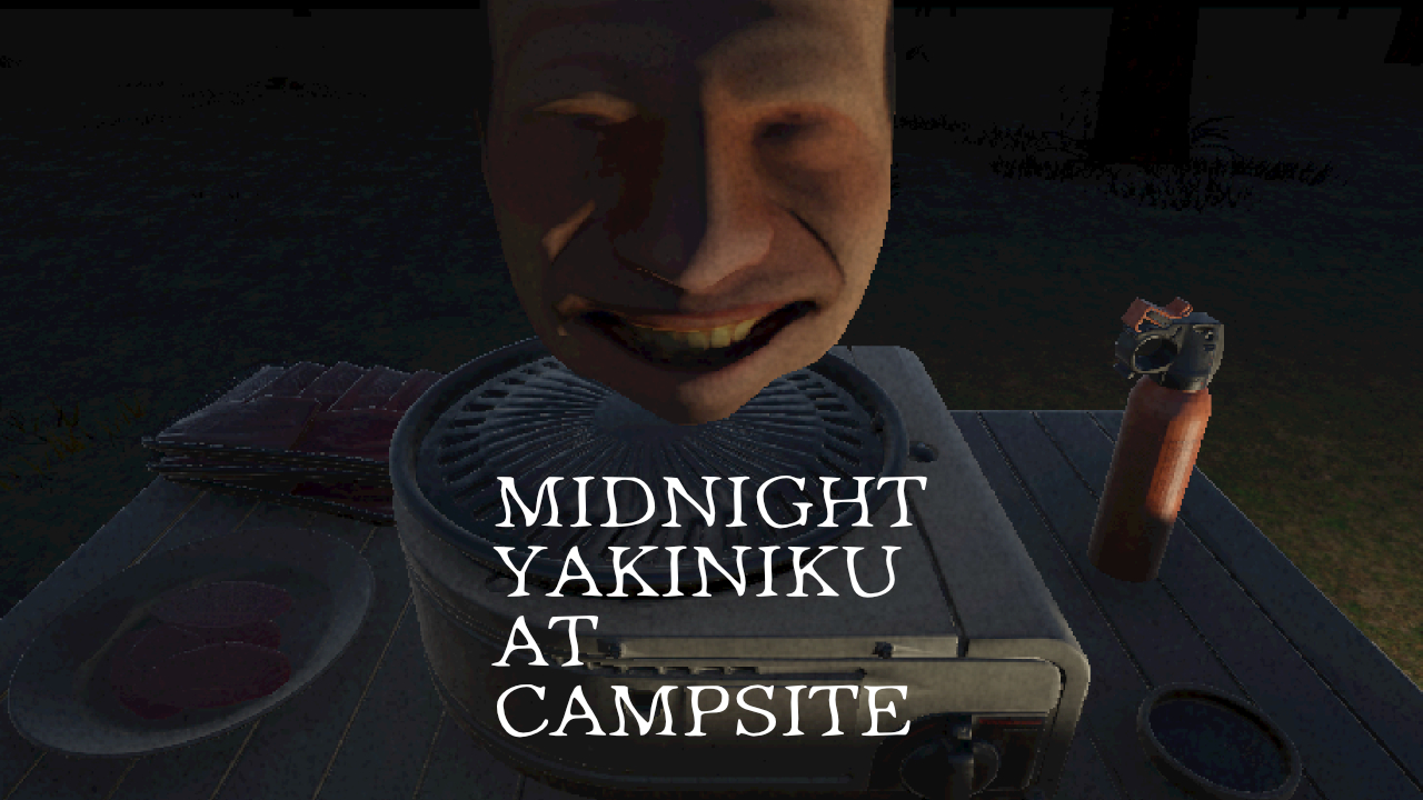 Midnight Yakiniku at Campsite